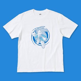 ユニクロ(UNIQLO)の20th UTアーカイブ UT グラフィックTシャツ ソニック（半袖(Tシャツ/カットソー(半袖/袖なし))