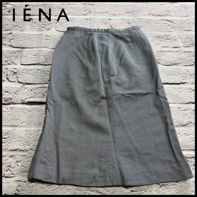 IENA(イエナ)のIENA　イエナ　ミニスカート　膝丈　タイト　ストレッチ　デザイン【38】 レディースのスカート(ひざ丈スカート)の商品写真