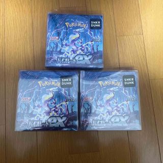 ポケモン(ポケモン)のポケモンカード バイオレットex 3ボックス(シュリンク有り)(Box/デッキ/パック)