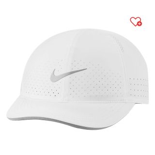 NIKE ナイキ キャップ　白　エアロビル テイルウィンド　ランニング(キャップ)