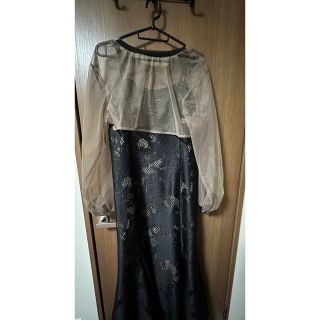 【Y様専用】シフォンブラウスセットメニ―ウェイドレス