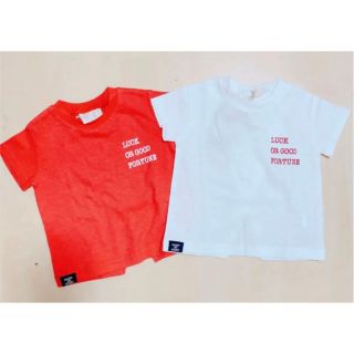 ダディオーダディー(daddy oh daddy)のTシャツ　ダディオダディ　2枚セット　半袖　スリット　80cm 半袖Tシャツ(Ｔシャツ)