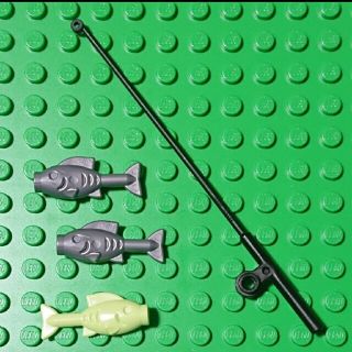 レゴ(Lego)の【新品】LEGO 魚釣り《Ｃ》レゴ ミニフィギュアアイテム(その他)