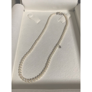極上品★ミキモト 真珠 6.4mm ベビーパール　チョッカー　ネックレス