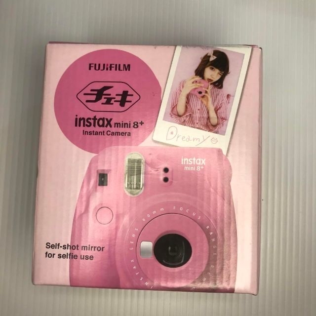 富士フイルム(フジフイルム)のらーち様専用チェキINSTAX MINI 8+ フィルム30枚付‼︎ スマホ/家電/カメラのカメラ(フィルムカメラ)の商品写真