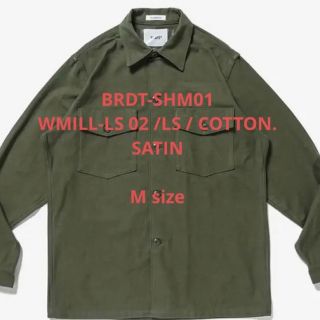 ダブルタップス(W)taps)のBRDT-SHM01 WMILL-LS 02 /LS / COTTON. SAT(シャツ)