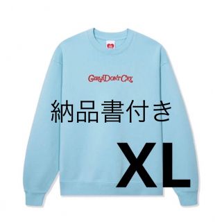 Girls Don't Cry - Girls Don't Cry Angel Crewneck 青色 Mサイズの