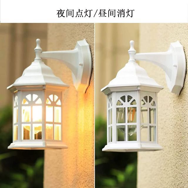 【特価商品】白 ウォール ライト 屋外 ウォールライト ポーチライト LEDライ