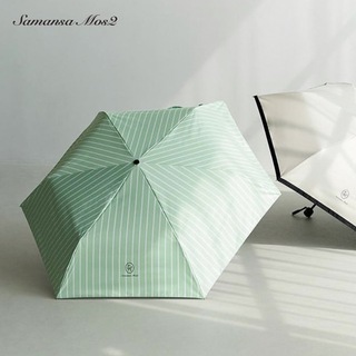 サマンサモスモス(SM2)の【新品】サマンサモスモスノベルティ　UVカット機能付折りたたみ傘(傘)