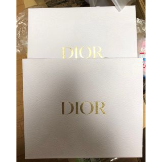 ディオール(Dior)のディオール ショッパー 大 リボン付き 【2枚】新品(ショップ袋)