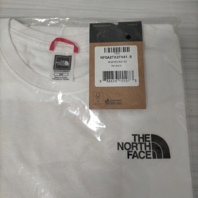 THE NORTH FACE(ザノースフェイス)の大人気デザイン THE NORTH FACE ザ ノースフェイス  ホワイト メンズのトップス(Tシャツ/カットソー(半袖/袖なし))の商品写真