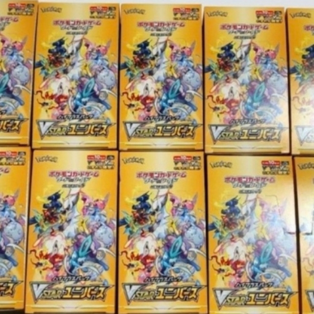 人気No.1】 ポケモン - シュリンク付き10box ユニバース Vstar