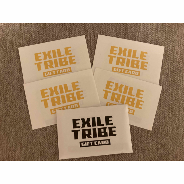 音楽EXILE TRIBE ギフトカード