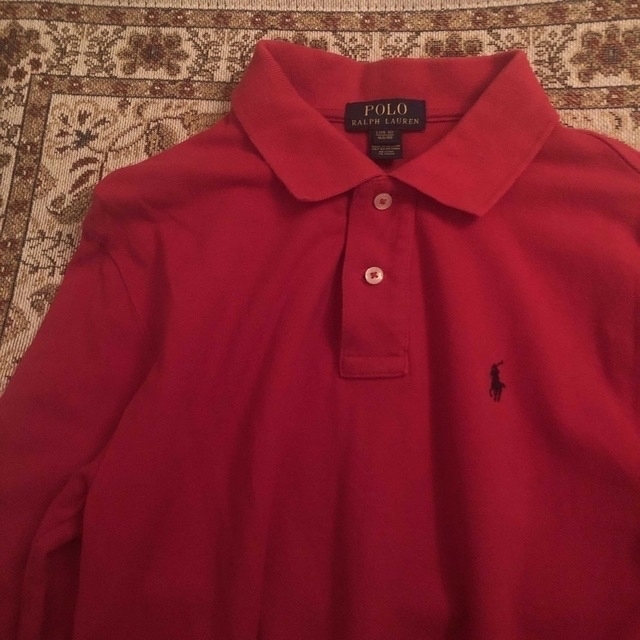 Ralph red long polo❣️ 3