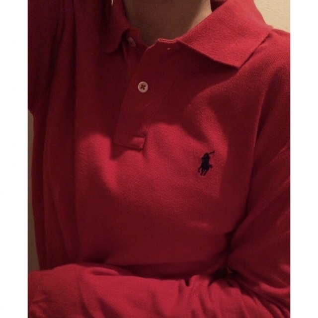 Ralph red long polo❣️ 7