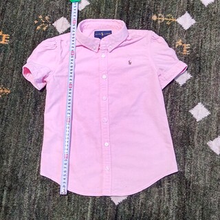 ポロラルフローレン(POLO RALPH LAUREN)のポロ ラルフローレン ピンクのシャツ 120cm(ブラウス)