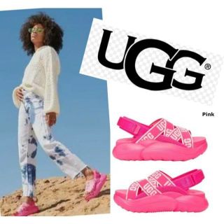 アグ(UGG)のニンシア様　②激レア✨美品✨23✨UGG✨LA CLOUD SANDAL✨厚底(サンダル)