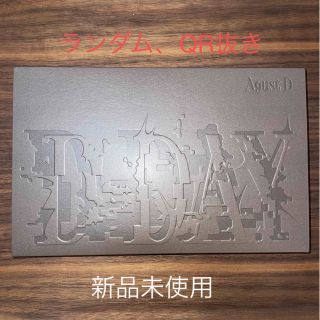 ボウダンショウネンダン(防弾少年団(BTS))のAgust D D-DAY ver02 新品未使用ランダムQRのみ抜き(K-POP/アジア)