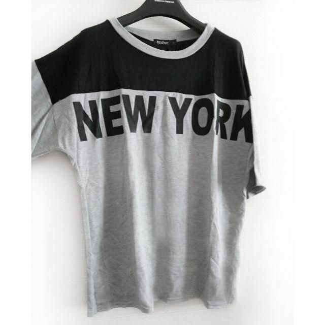 asos(エイソス)の英国インポート♡NEW YORK オーバーサイズTシャツ レディースのトップス(Tシャツ(半袖/袖なし))の商品写真