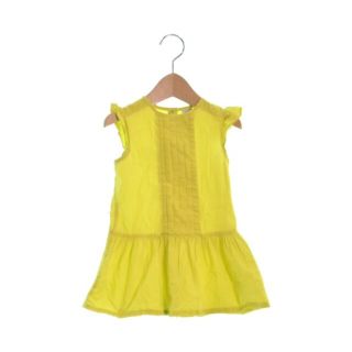 プチバトー(PETIT BATEAU)のPETIT BATEAU プチバトー ワンピース（その他） 81 黄 【古着】【中古】(ワンピース)