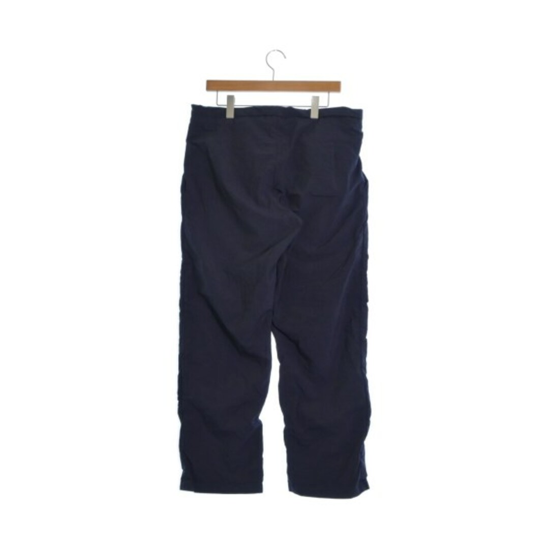 RAF SIMONS ラフシモンズ 21SS traight leg jogging ベルベット加工ロングパンツ ブラック