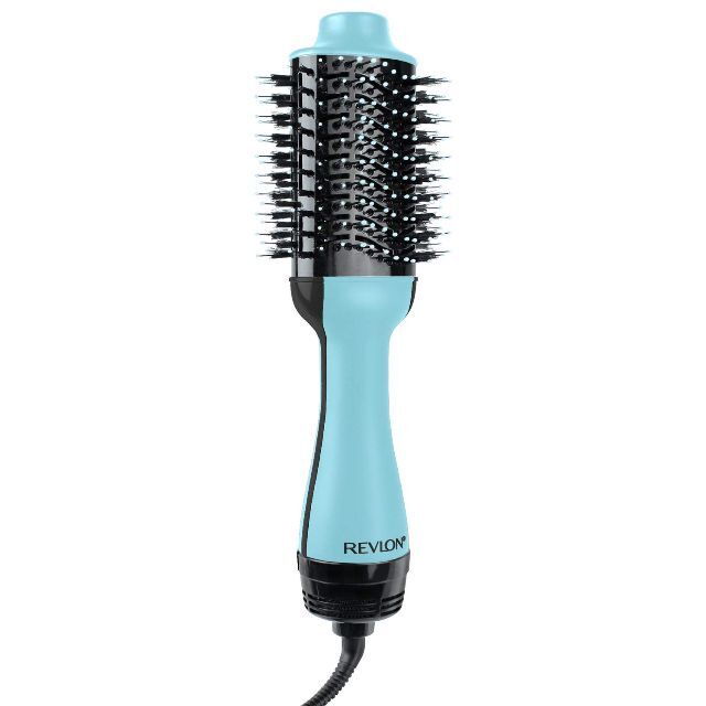 色: ミント・ブラックREVLON ボリューマイザーヘアドライヤーブラシ