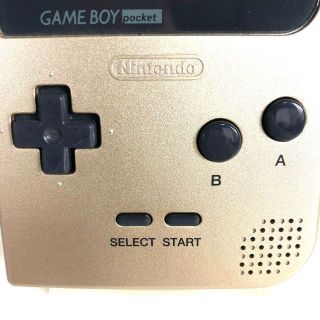 ♦︎ほぼ新品♦︎ 任天堂 ゲームボーイポケット ゴールドMGB-001の通販