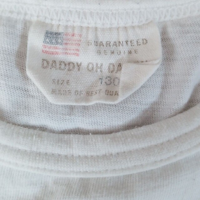 daddy oh daddy(ダディオーダディー)のＴシャツ　ダディオダディ　130センチ キッズ/ベビー/マタニティのキッズ服男の子用(90cm~)(Tシャツ/カットソー)の商品写真