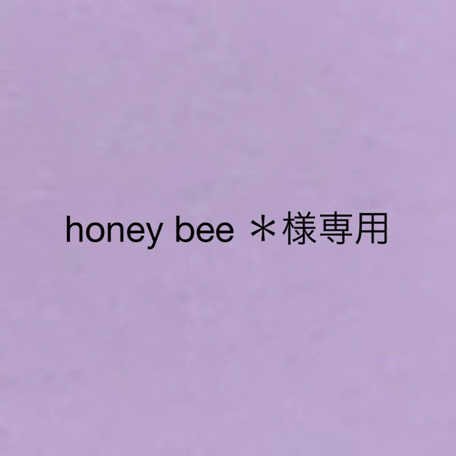 honey bee ＊様専用ページ 割引クーポン