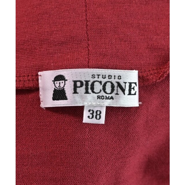 STUDIO PICONE Tシャツ・カットソー 38(M位) 赤 【古着】【中古】 レディースのトップス(カットソー(半袖/袖なし))の商品写真