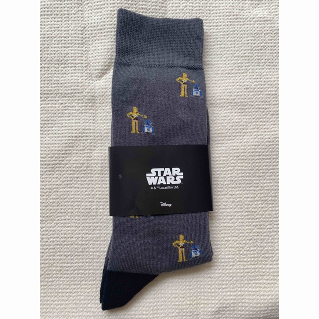 Disney(ディズニー)のstarwars star wars ソックス　靴下　スターウォーズ メンズのレッグウェア(ソックス)の商品写真