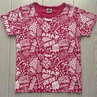 アナップキッズ(ANAP Kids)のANAPKIDS Tシャツピンク110cm(Tシャツ/カットソー)