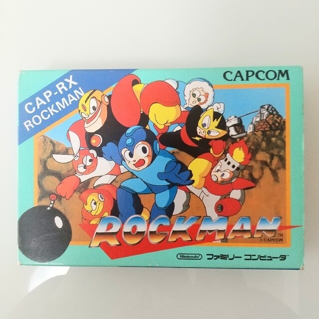 激レア】ロックマン ファミコン CAPCOM CAP-RX ROCKMAN - 家庭用ゲーム