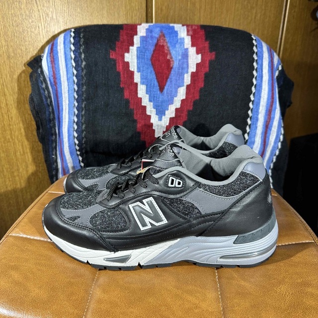 New Balance(ニューバランス)のnew balance x Harris Tweed M991 DJ 英国製 メンズの靴/シューズ(スニーカー)の商品写真