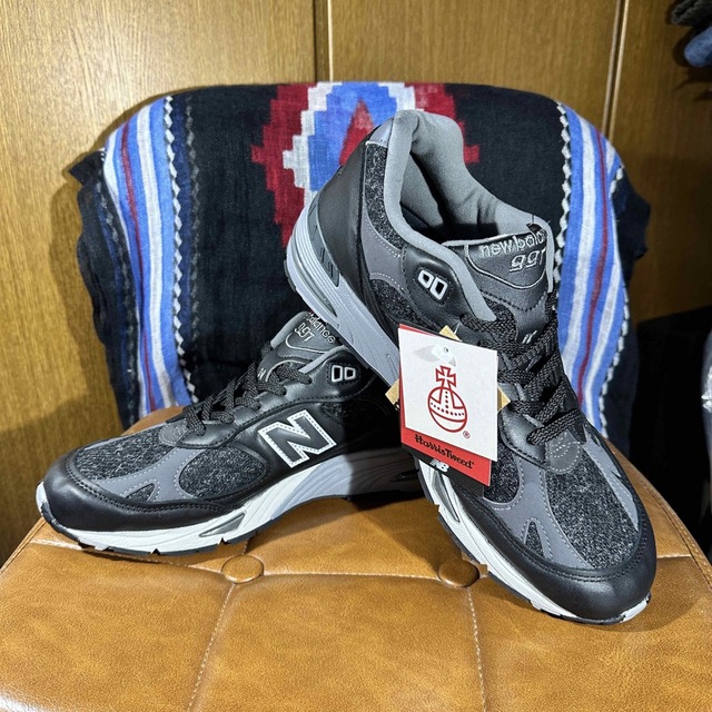 New Balance(ニューバランス)のnew balance x Harris Tweed M991 DJ 英国製 メンズの靴/シューズ(スニーカー)の商品写真