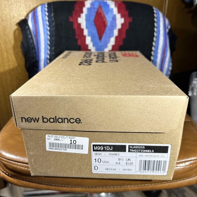 New Balance(ニューバランス)のnew balance x Harris Tweed M991 DJ 英国製 メンズの靴/シューズ(スニーカー)の商品写真