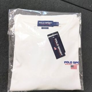 ポロラルフローレン(POLO RALPH LAUREN)の★新品未使用 POLO SPORT ロンT 白 L ポロスポーツ(Tシャツ/カットソー(七分/長袖))