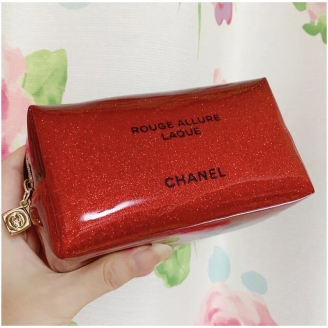 Chanel シャネル 2020クリスマスコフレ ノベルティポーチ 新品の通販