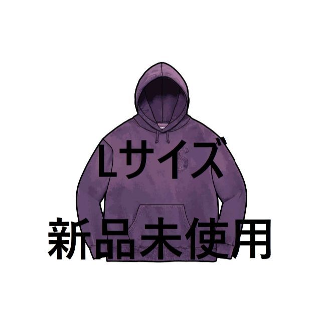 Supreme Overdyed S Logo Hooded Purple L オリジナル 49.0%割引 www