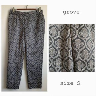 グローブ(grove)のgrove 柄パンツ ワールド(カジュアルパンツ)