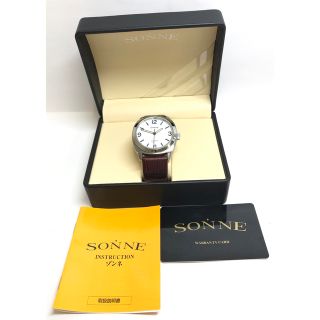 SONNE - 【動作品】SONNE ゾンネ 腕時計 自動巻き メンズ 男性