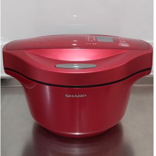 シャープ(SHARP)のSHARP　ヘルシオ　ホットクック　KN-HT24B-R(調理機器)