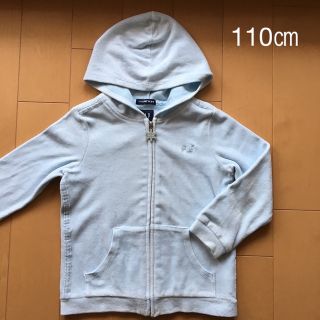 ギャップキッズ(GAP Kids)のGAP  Kids  ギャップキッズ　パーカー（XS）水色(カーディガン)