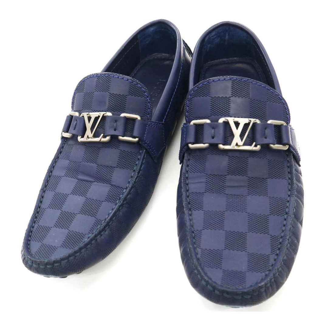 LOUIS VUITTON - ルイヴィトン ダミエ ホッケンハイム ローファー