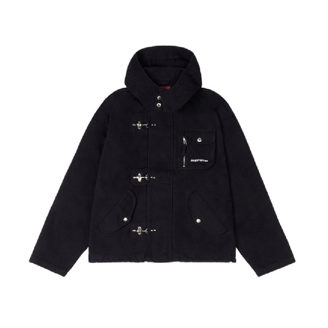 Supreme - XL Supreme Canvas Clip Jacket "Black"