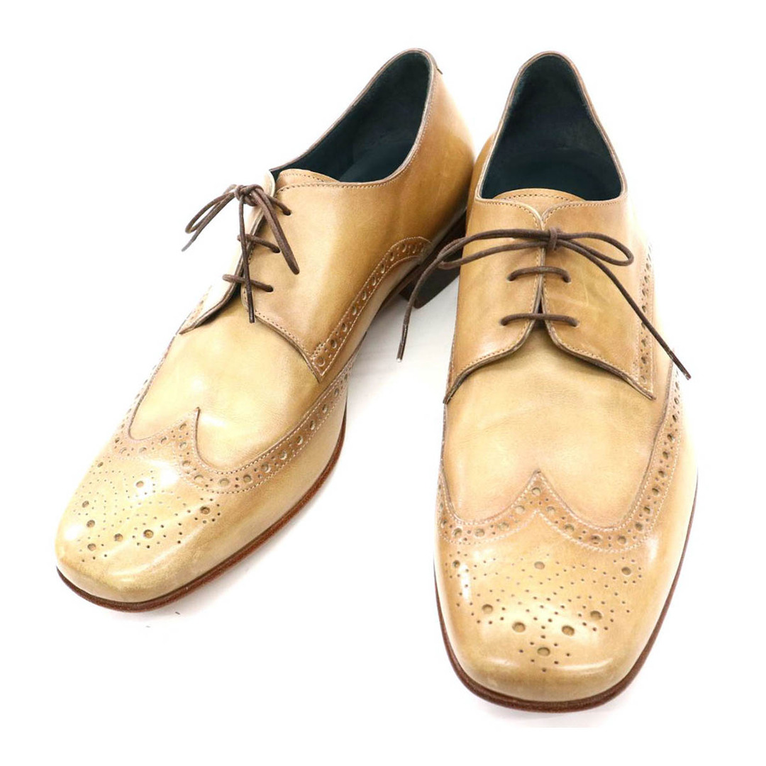 ベルルッティ レザー ドレスシューズ メンズ ベージュ Berluti 【中古