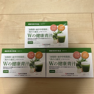 シンニホンセイヤク(Shinnihonseiyaku)のWの健康青汁 新日本製薬　3箱セット(青汁/ケール加工食品)