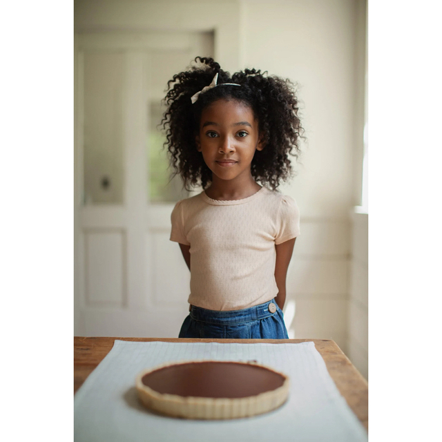 Soor Ploom Short Sleeve pouf Tee 8Y