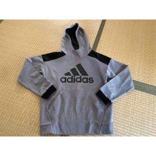 アディダス(adidas)のアディダス★グレーパーカー150(ジャケット/上着)