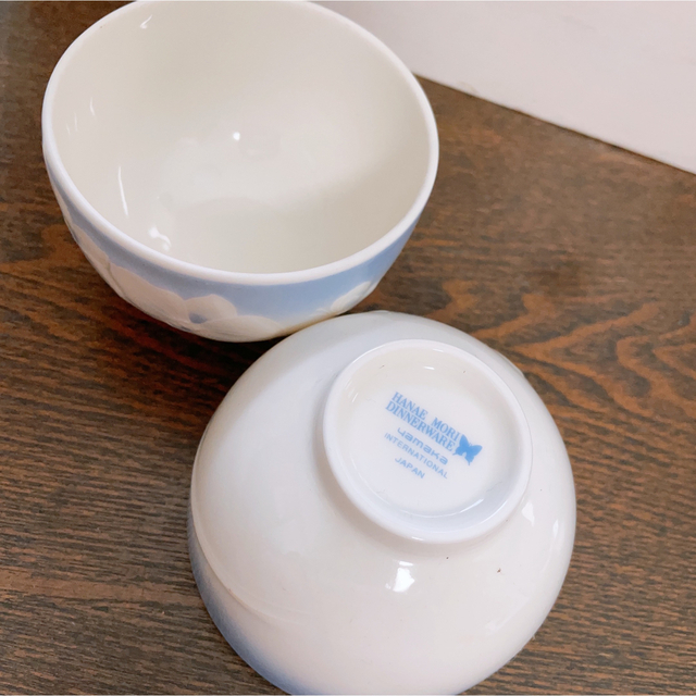 HANAE MORI(ハナエモリ)のHANAE MORI DINNERWARE お湯呑み 2個セット インテリア/住まい/日用品のキッチン/食器(食器)の商品写真